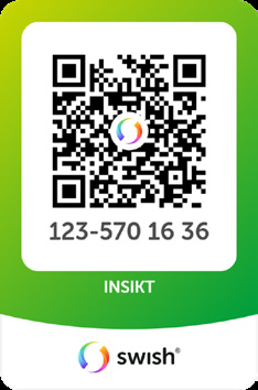 QR-kod för Swish-betalning, Insikt